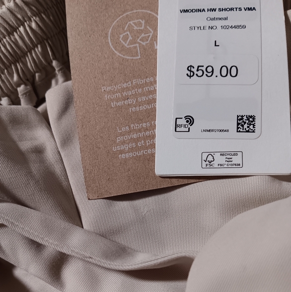 NWT RARE "Vero Moda" AWARE. High-waisted - Picture 5 of 5